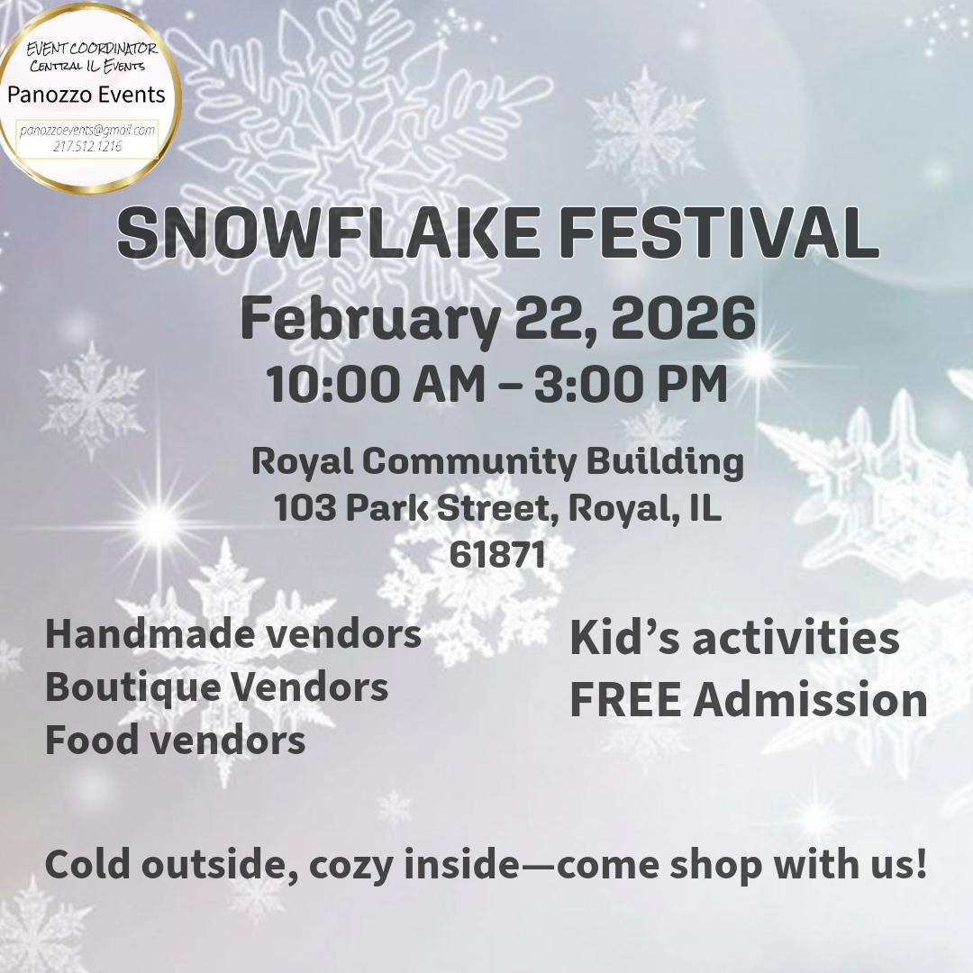 Snowflake Festival 10x10 booth OUTSIDE